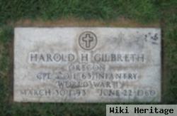 Harold Homer Gilbreth