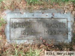 Herbert P. Christie