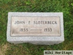 John P Sloterbeck