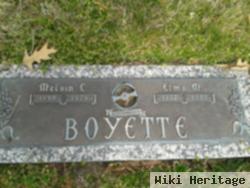 Melvin C Boyette
