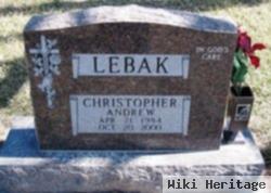 Christopher Andrew Lebak