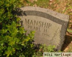 Pearl H Manship