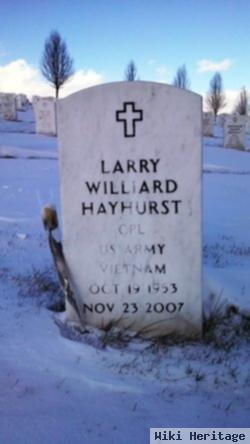 Larry Willard Hayhurst