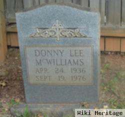 Donny Lee Mcwilliams