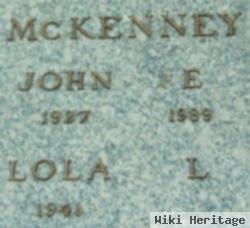 John E Mckenney