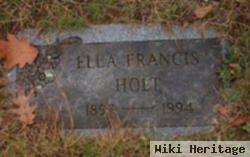 Ella Francis Holt