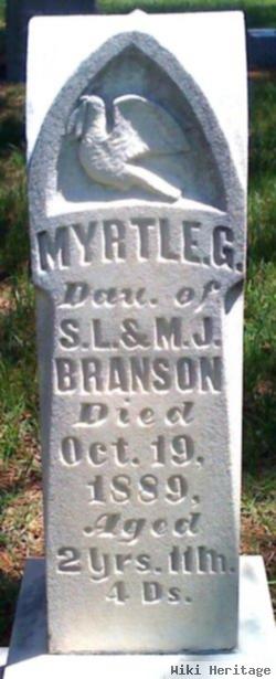 Myrtle G Branson