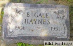 B Gale Haynes