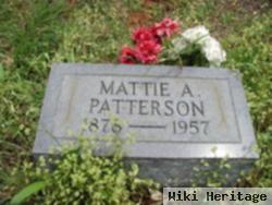 Mattie A. Patterson