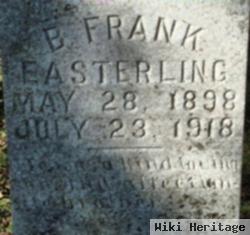 B Frank Easterling