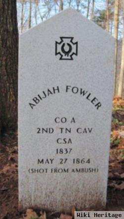 Abijah Fowler