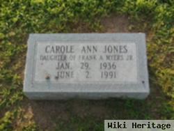 Carole Ann Myers Jones