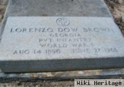 Pvt Lorenzo Dow Brown