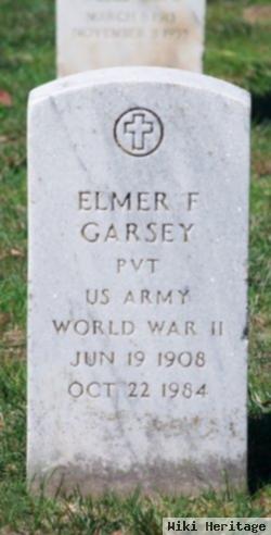 Elmer Frederick Garsey