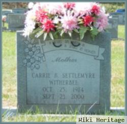 Carrie B Settlemyre Witherbee