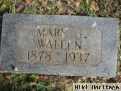 Mary Jane "mamie" Wallen