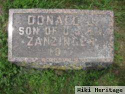 Donald J Zanzinger