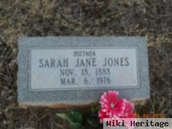 Sarah Jane "sallie" Pickett Jones