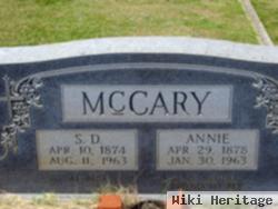 Annie Francis Cochran Mccary