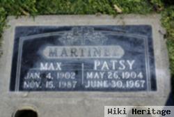 Patrocinia "patsy" Martinez