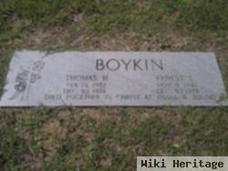 Ernest Edward "ernie" Boykin