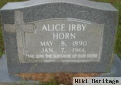 Alice M. Irby Horn