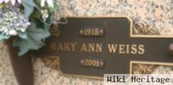 Mary Ann Weiss