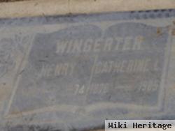 Catherine L Wingerter