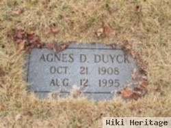 Agnes D Duyck