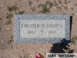 Chester W Barnes