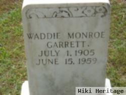 Waddie Monroe Garrett