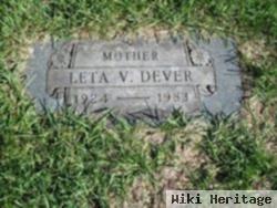 Leta V. Dennis Dever