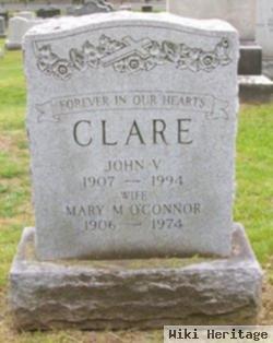 Mary M O'connor Clare