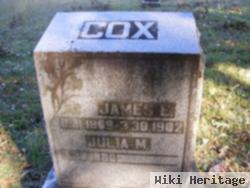 James E Cox