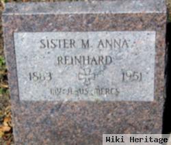 Sr M Anna Reinhard