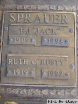 E. J. "jack" Sprauer