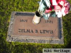 Zelma B Lewis