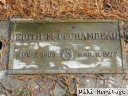 Edith Mae Thomas Dechambeau