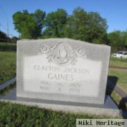 Clayton Jackson Gaines