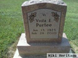 Viola E "vi" Vangordon Purtee