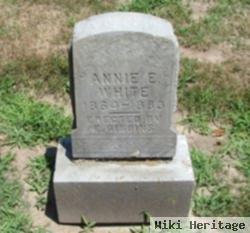 Annie E White