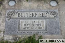 Celia E Butterfield