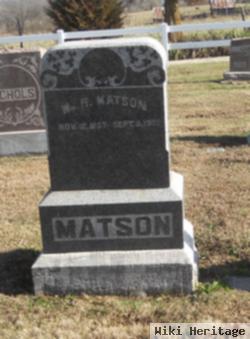 William R Matson