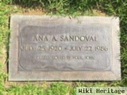 Ana A. Sandoval