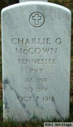 Pvt Charlie Greenville Mccown