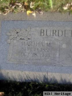 Martha M. Burdett