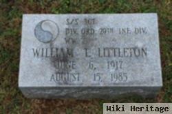 Sgt William Thomas Littleton