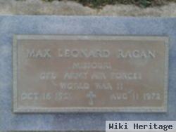 Max L Ragan