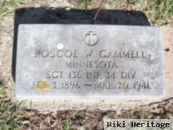 Roscoe William Gammell