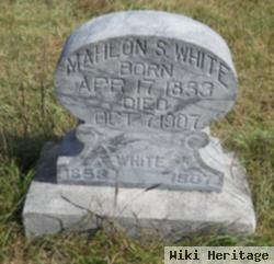 Mahlon S White